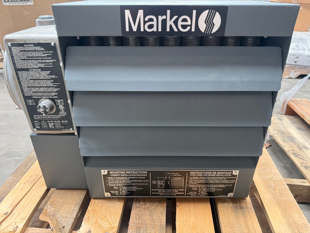 Markel HLA Series Hazardous Location Fan Forced Unit Heater