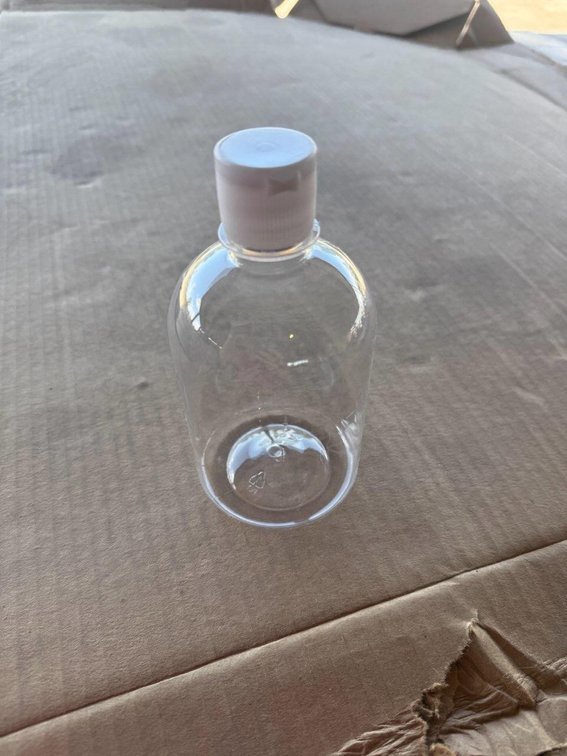 (~1900) Clear Bottles with Lid