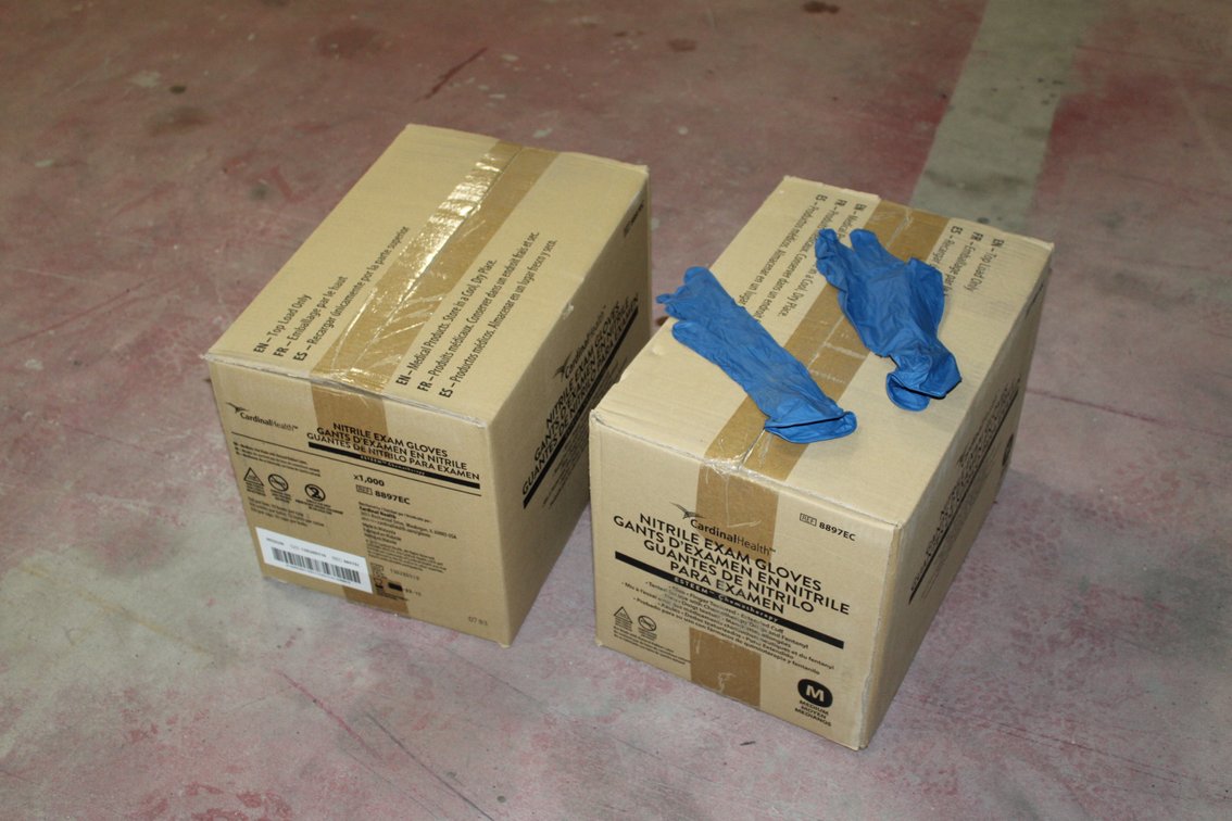 (2) Cases Nitrate Gloves