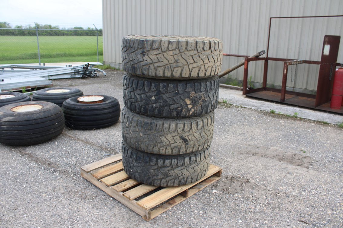 (4)  Toyo Open Country Tires with rims