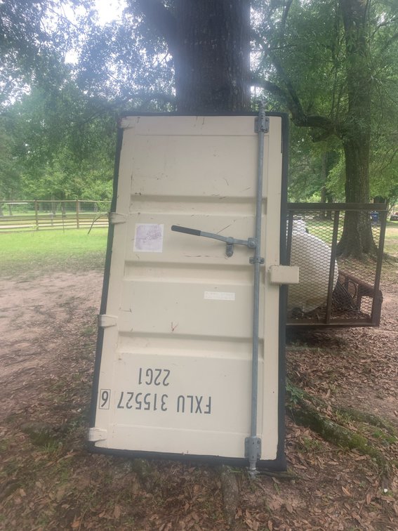 (2) 40' Container Doors with Hardware