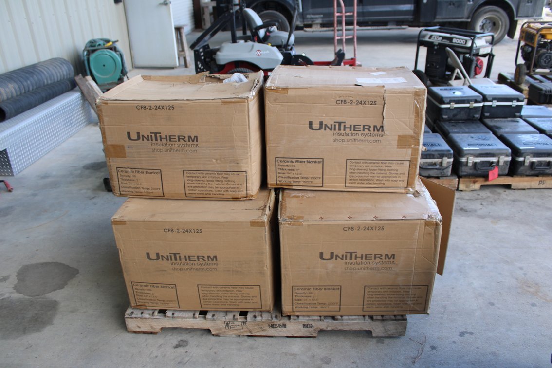 (6 Boxes) UniTherm Ceramic Fiber Blanket