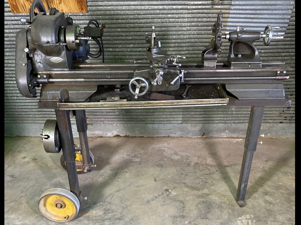12” Metal turning lathe