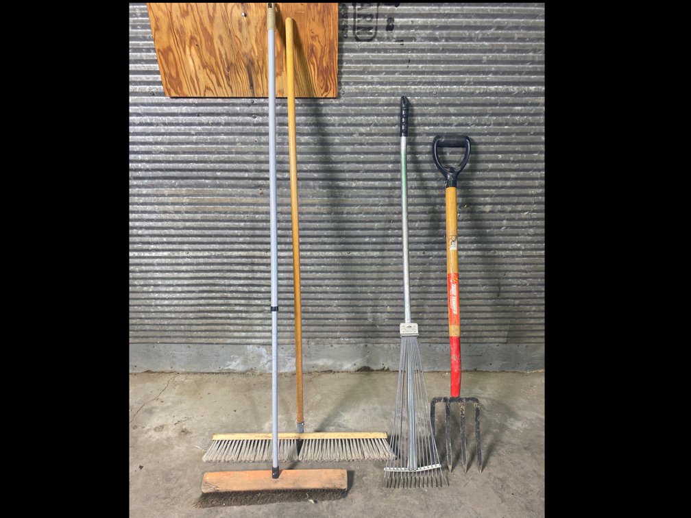Rakes and Brooms