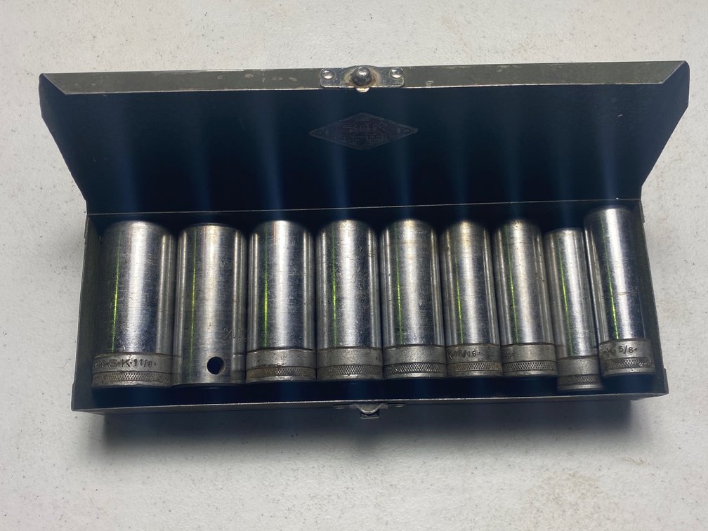 S&K deep well sockets