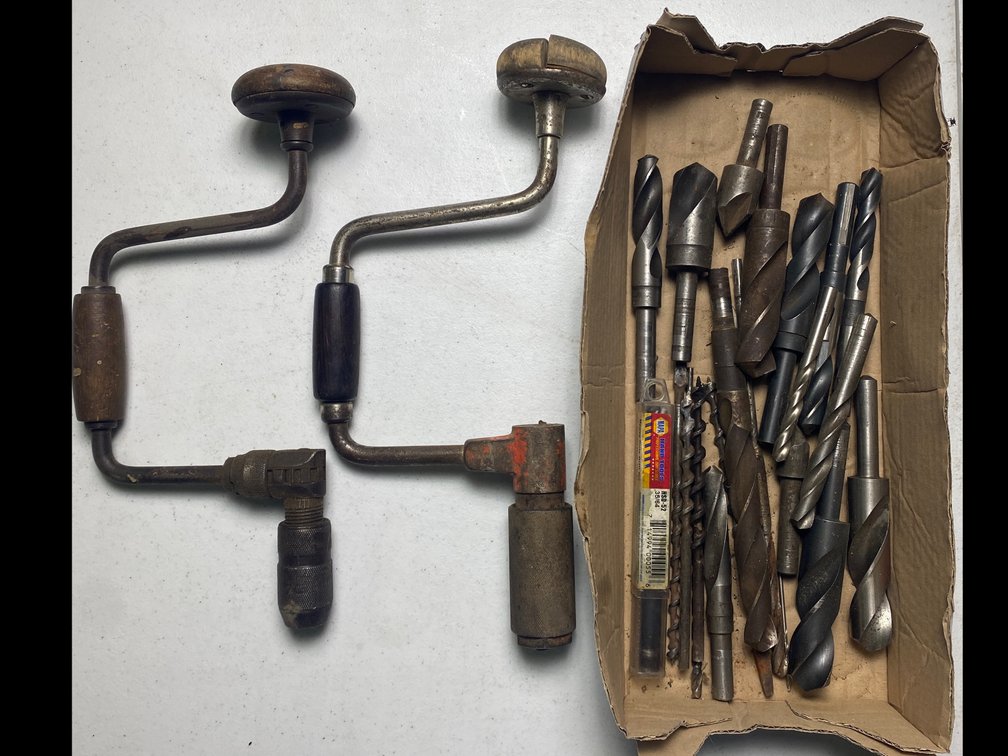 Hand drills and bits