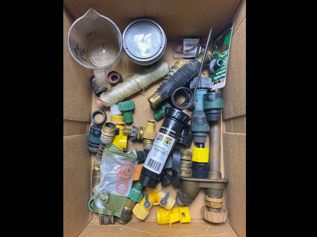 Sprinkler and hose parts 