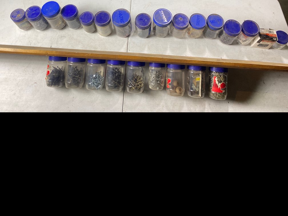 Assortment of hardware
