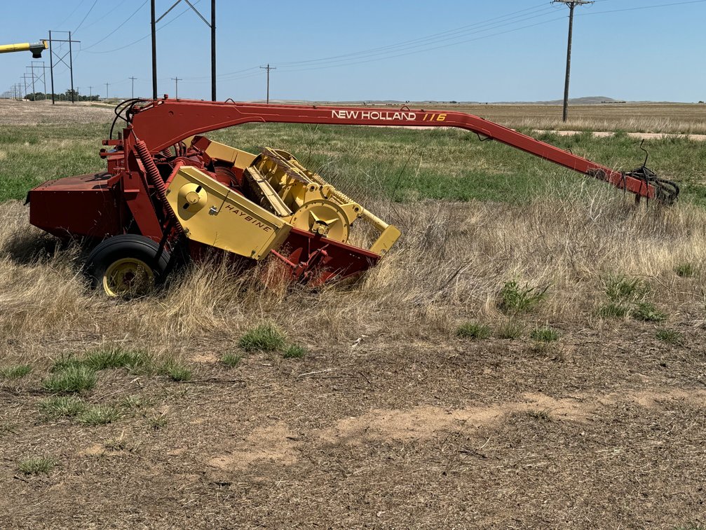 New Holland 116 swather