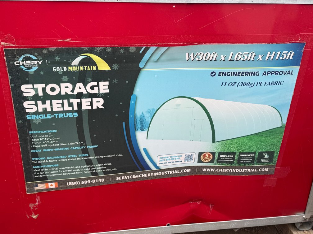 Canvas Storage Shelter