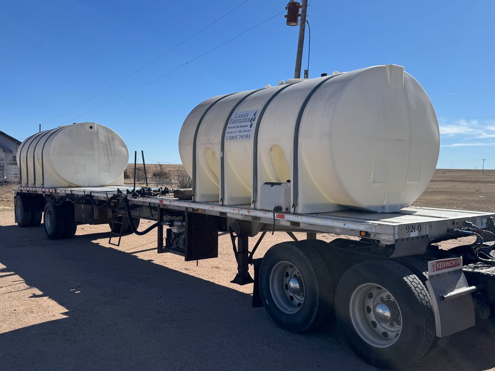 1988 Raven Straight Deck Semi Trailer