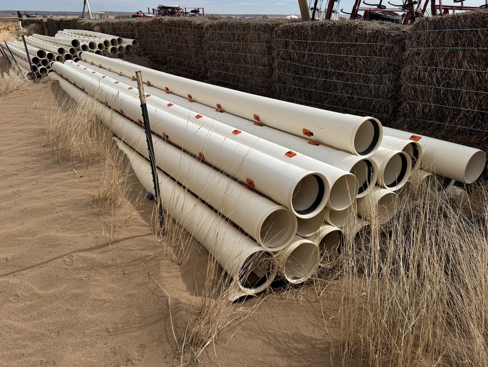 PVC Gated pipe and fittings