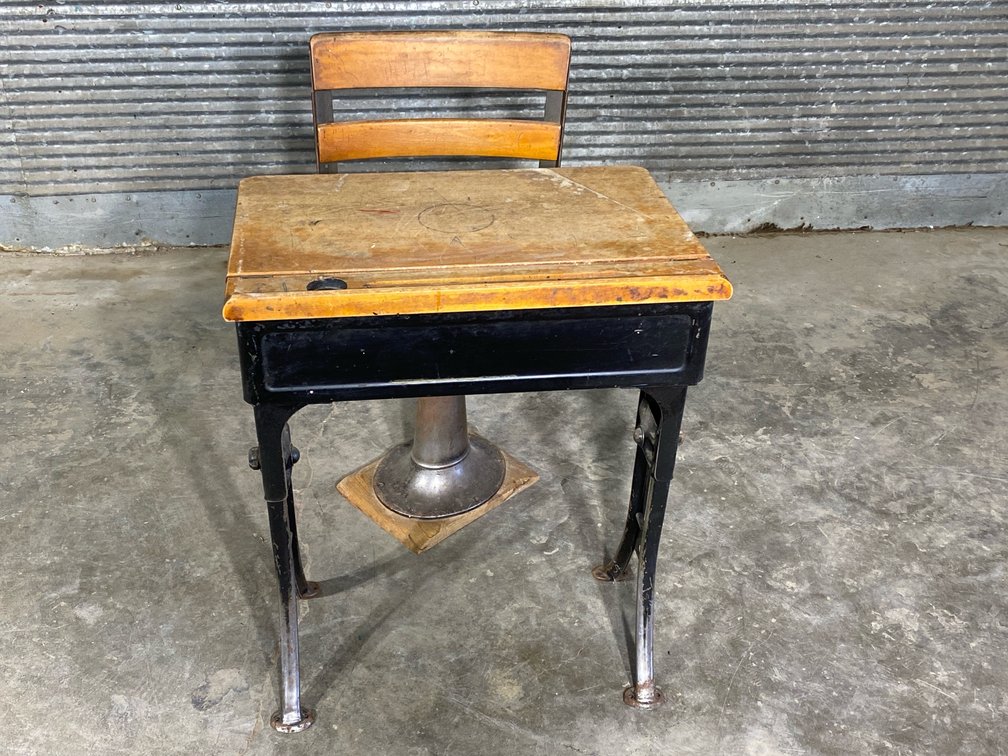 Vintage School Desk