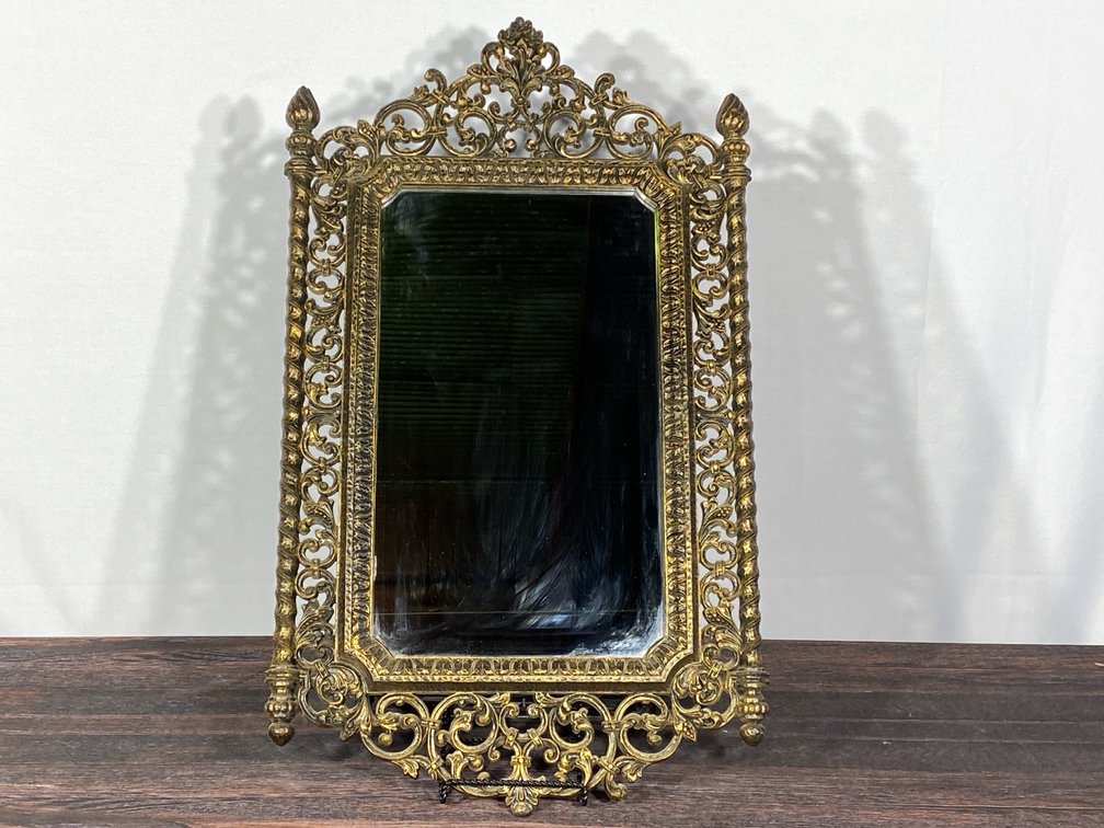 Gold plastic Mirror