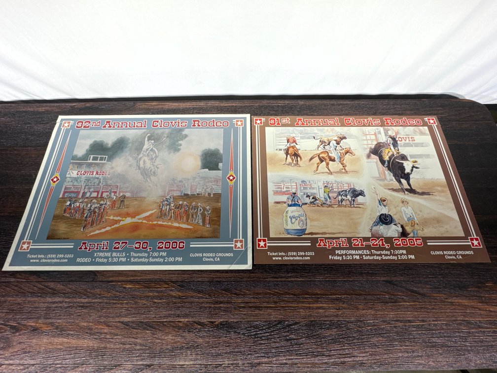 Rodeo posters Clovis ‘05-‘06