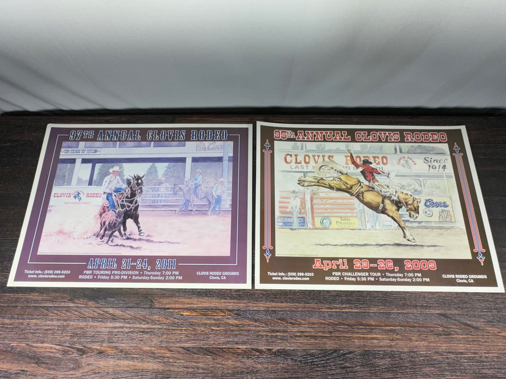Rodeo posters Clovis ‘09-‘11