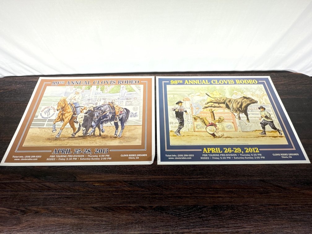 Rodeo posters Clovis ‘12-‘13