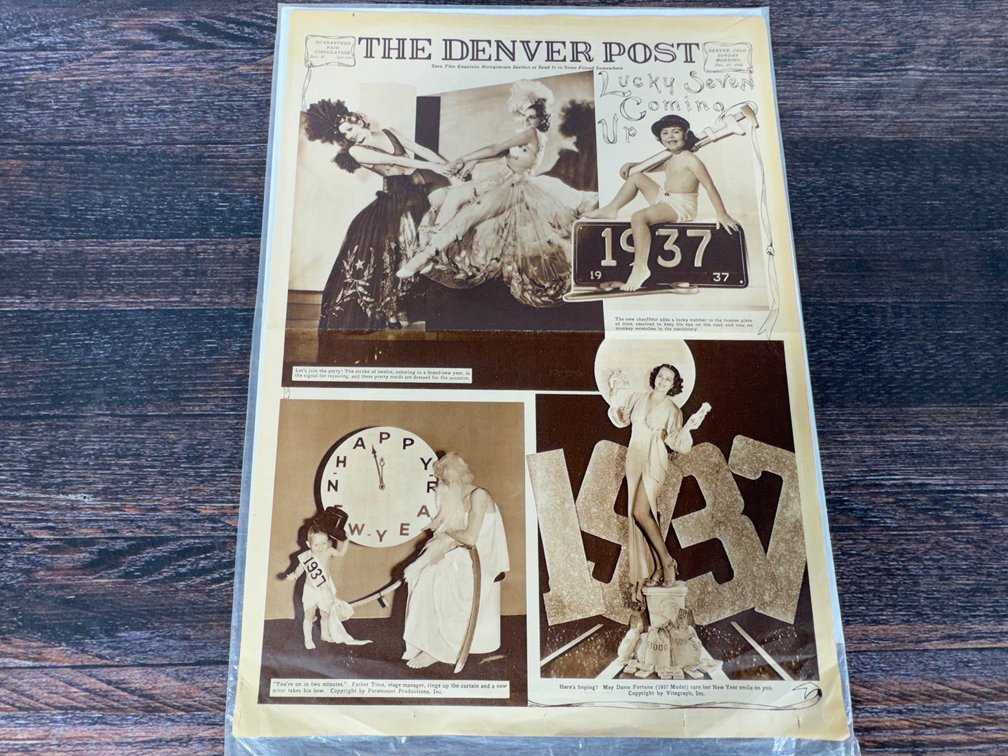 1936 Denver post Coke Ad