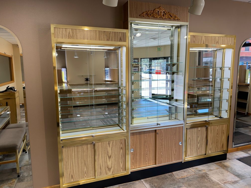 Wall Jewelry display Cases 