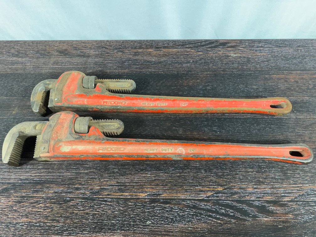 Rigid 24” Pipe Wrenches