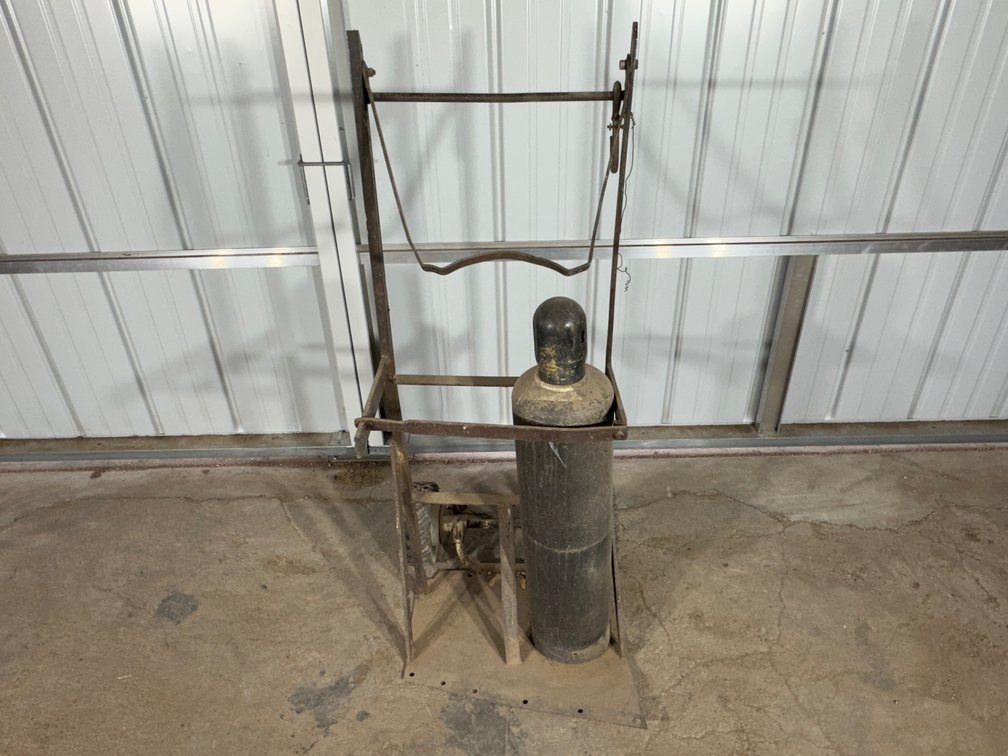 Homemade Torch Cart w/ Acetylene bottle