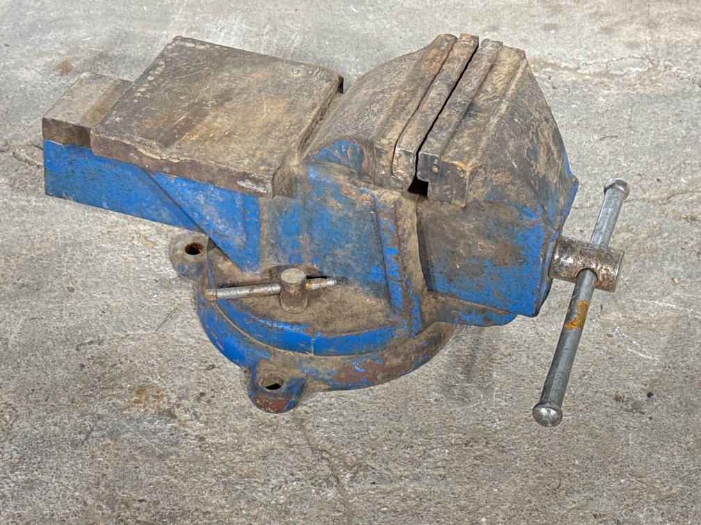 Blue Bench Vice