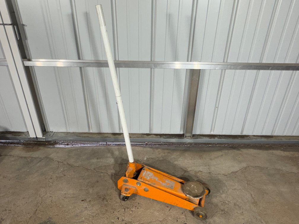 Orange Floor Jack