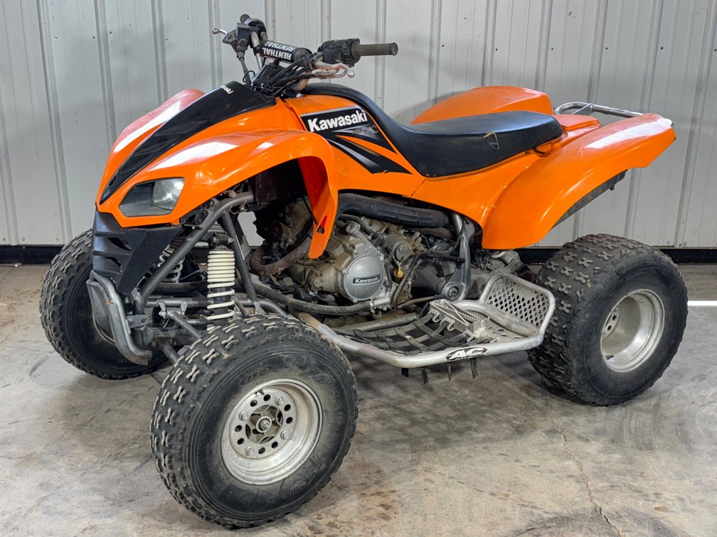 04 Kawasaki 700 KFX Orange