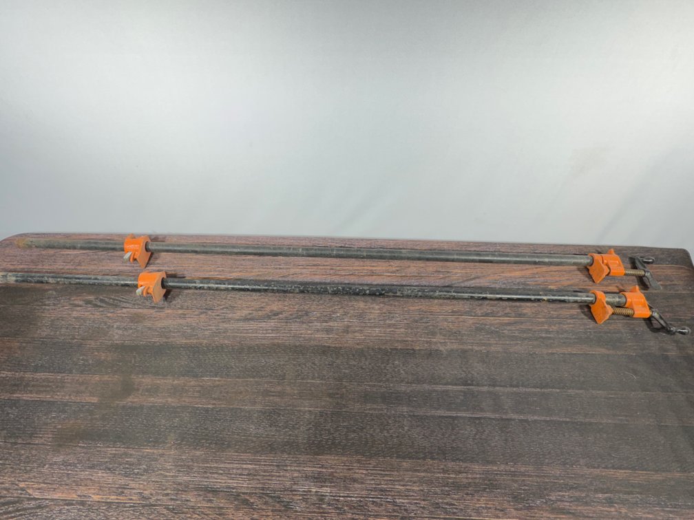 (2) Pipe Clamps 