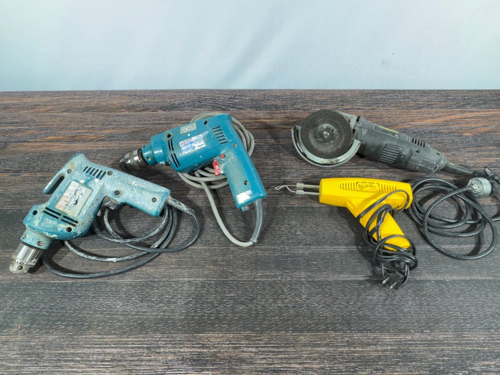 Drills Grinder and Soldering Gun
