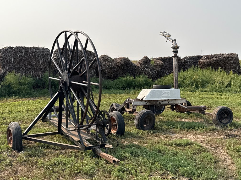 Boss Irrigation Sprinkler and Reel