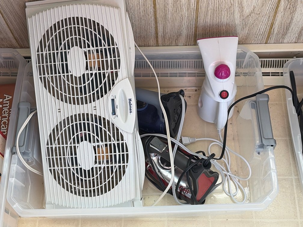 FAN, IRON, STEAMER