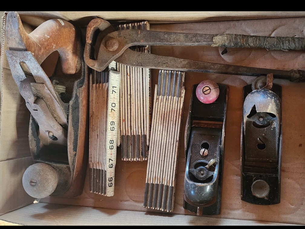 WOOD PLANES & WOOD RULERS