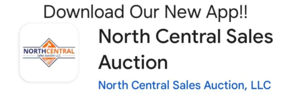 Download Our New North Central Sales Auctions App Here