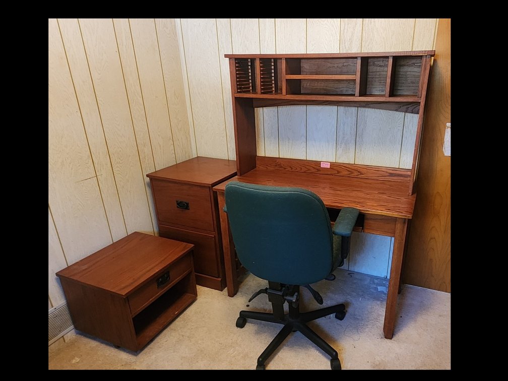 COMPUTER DESK & FILING CABINET