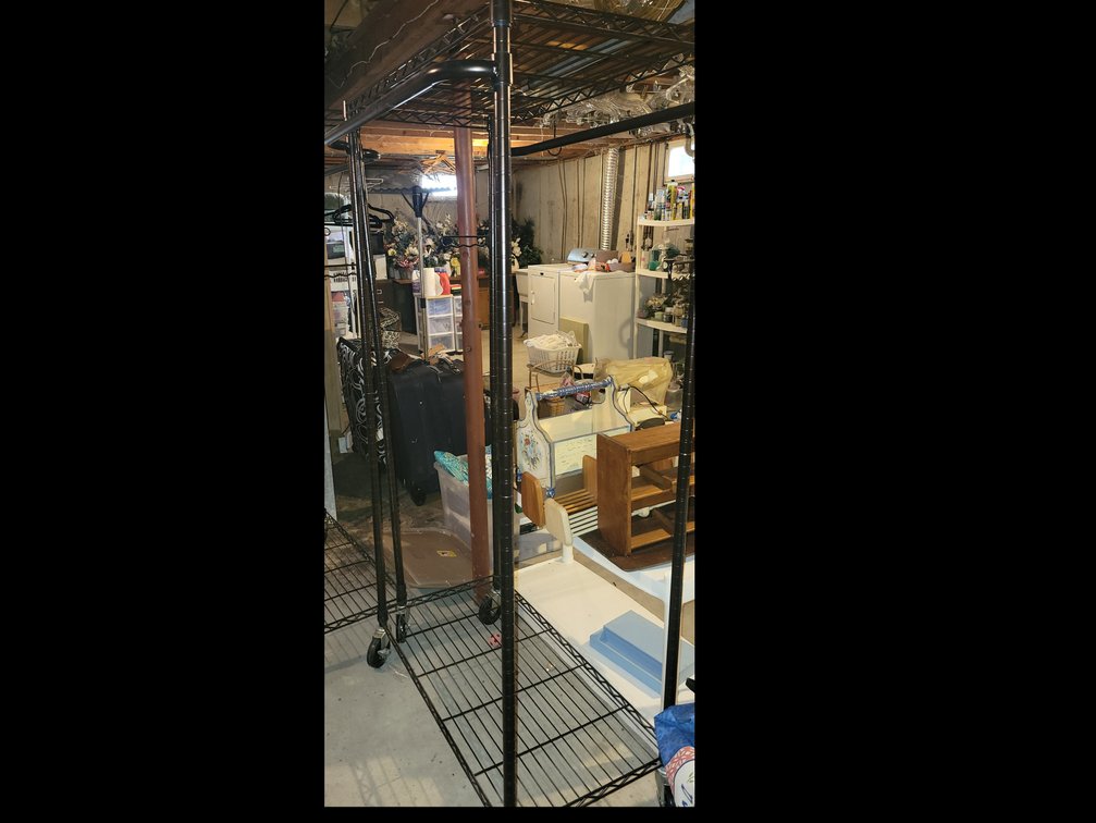 ROLLER RACK FOR CLOTHING