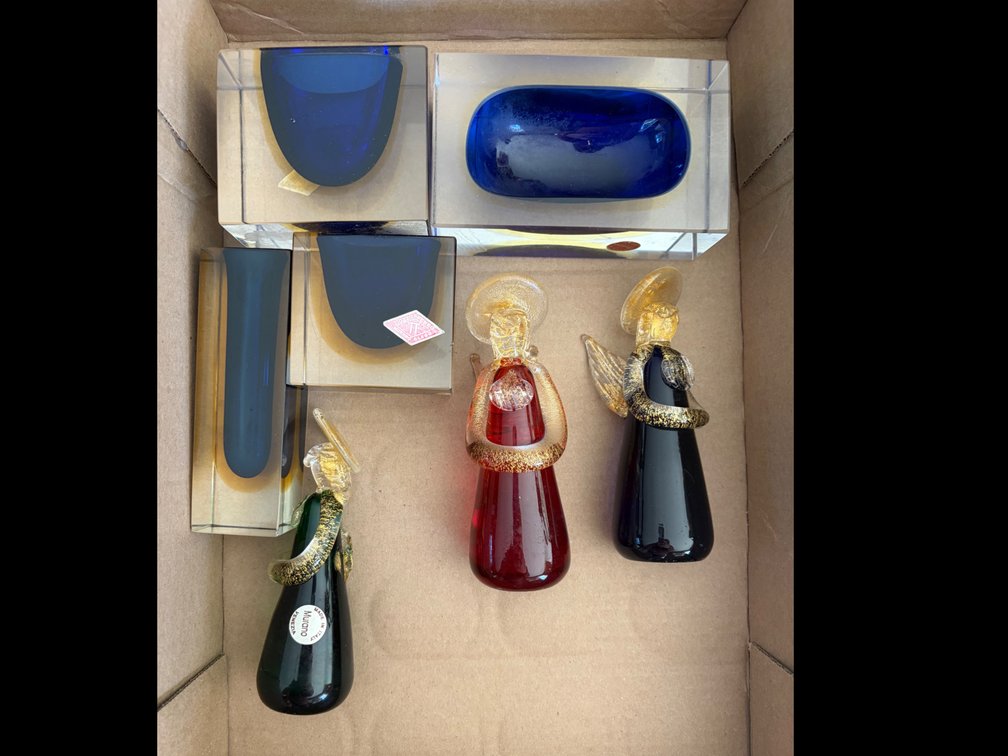 GLASS FIGURINES