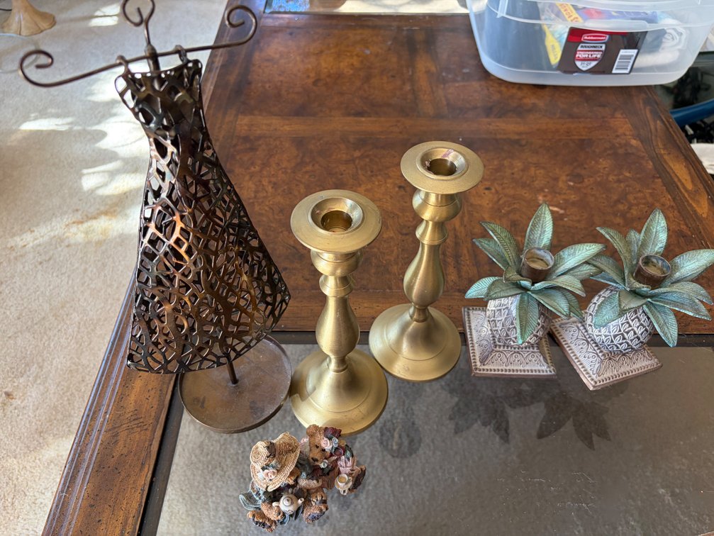 CANDLE STICK HOLDER &  DECOR