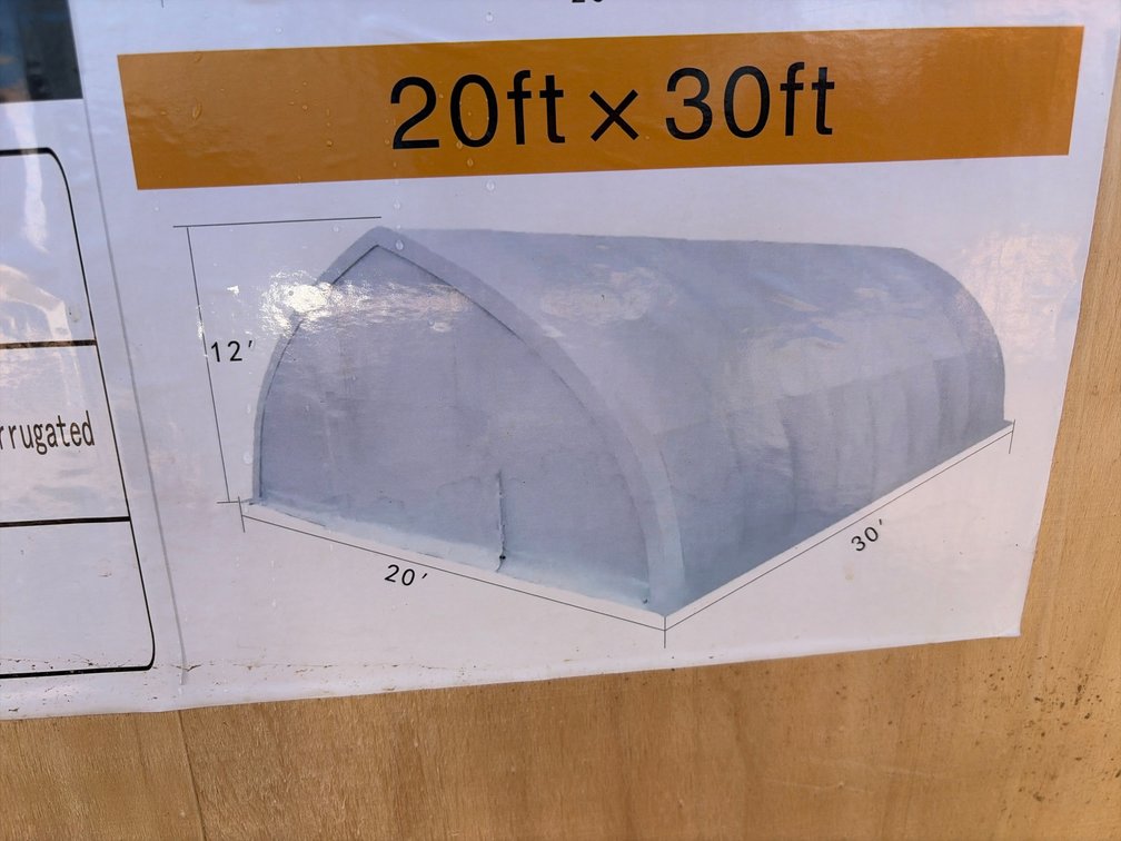 NEW 20FT x 30FT Premium Heavy-Duty Greenhouse
