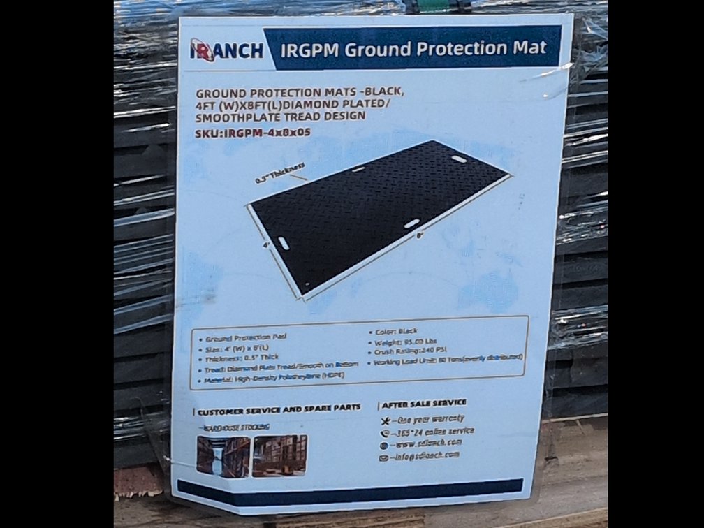 Lot of 15 - New GROUND PROTECTION MATS - IRGPM
