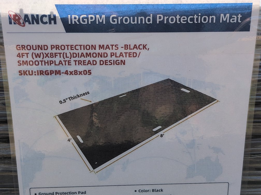 Lot of 15- New GROUND PROTECTION MATS - IRGPM