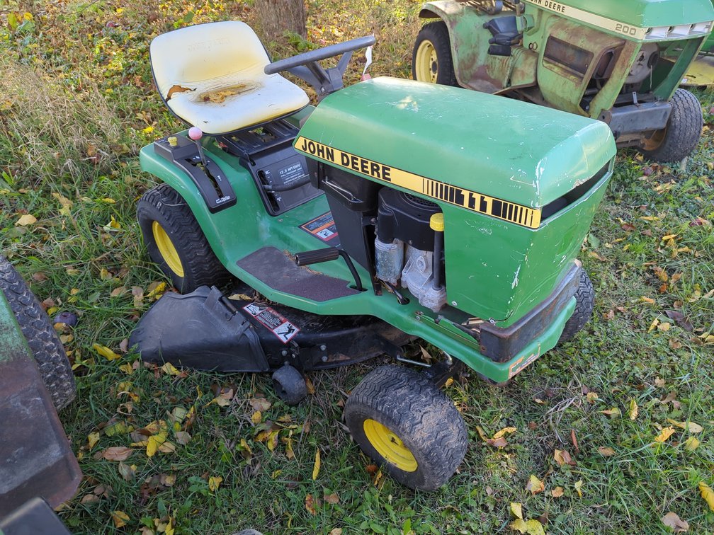 John Deere STX38/111 Hood with 38" Deck 