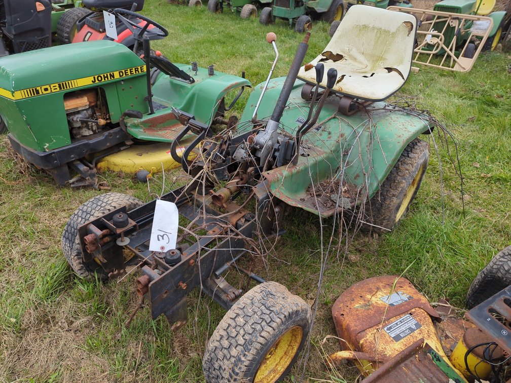 John Deere 300 frame