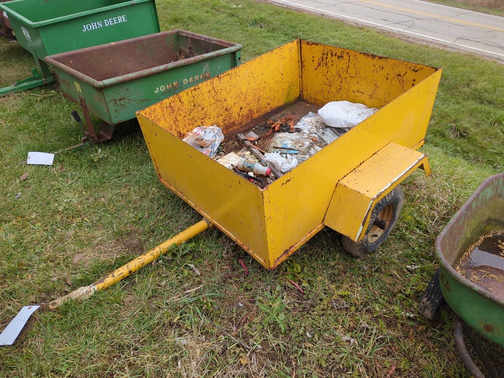 Metal Garden Cart 
