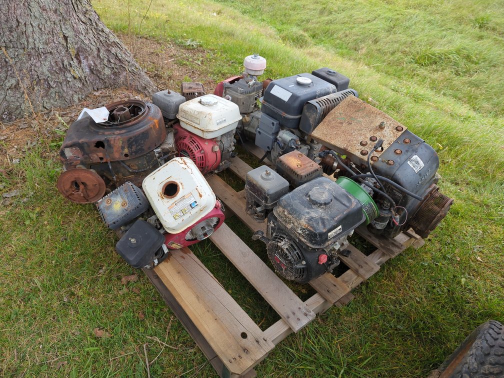 Pallet of Used Motors - Parts