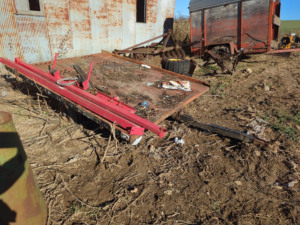 1970 Snowco 6 x 8ft Snowmobile Trailer