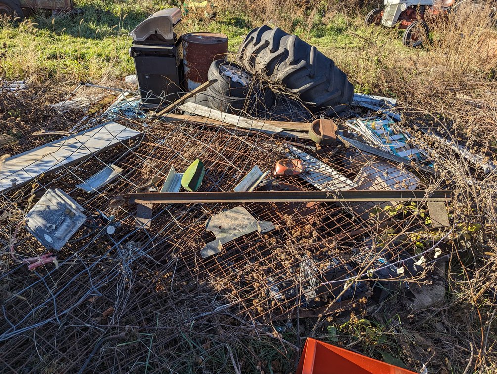 Scrap Metal Pile