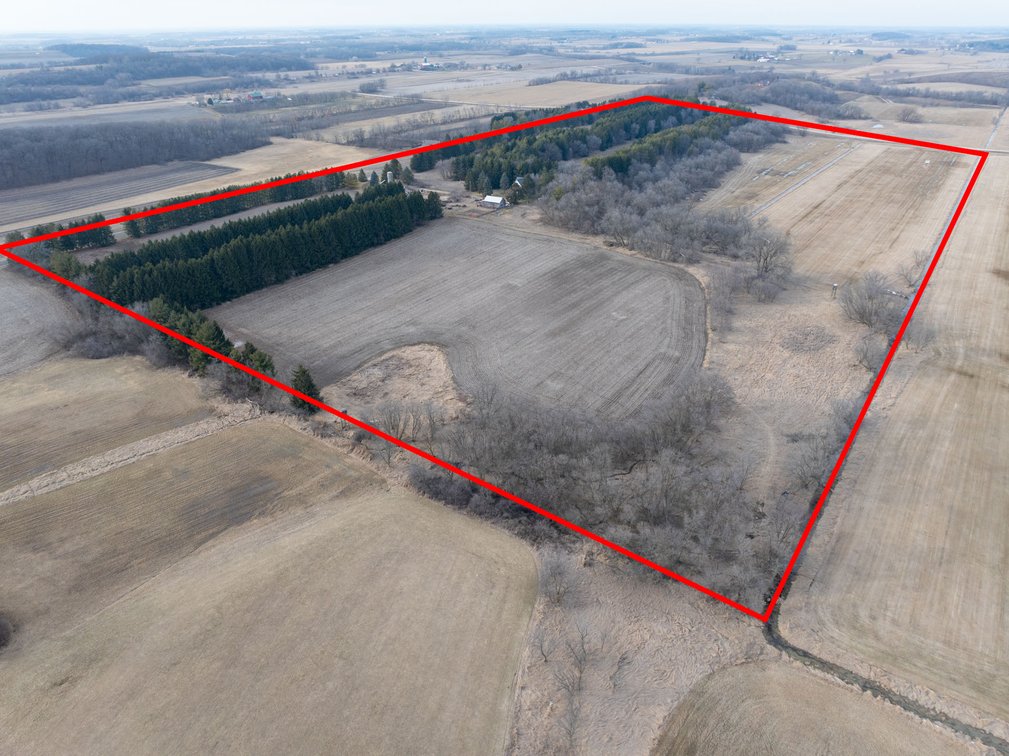 Image for +/- 76 Acres Land and Farmhouse For Sale by Online Bid at N1566 Scofield Rd, Town of Lebanon