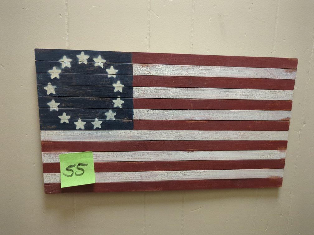 Wooden Flag