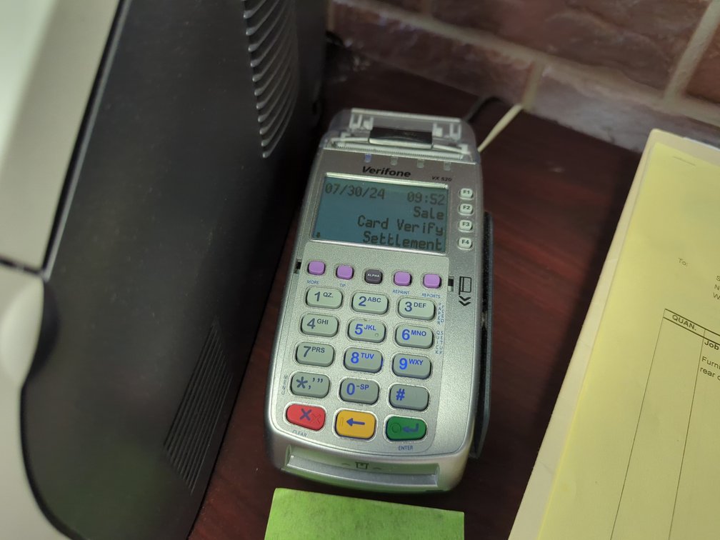 Verifone VX520 Card Reader
